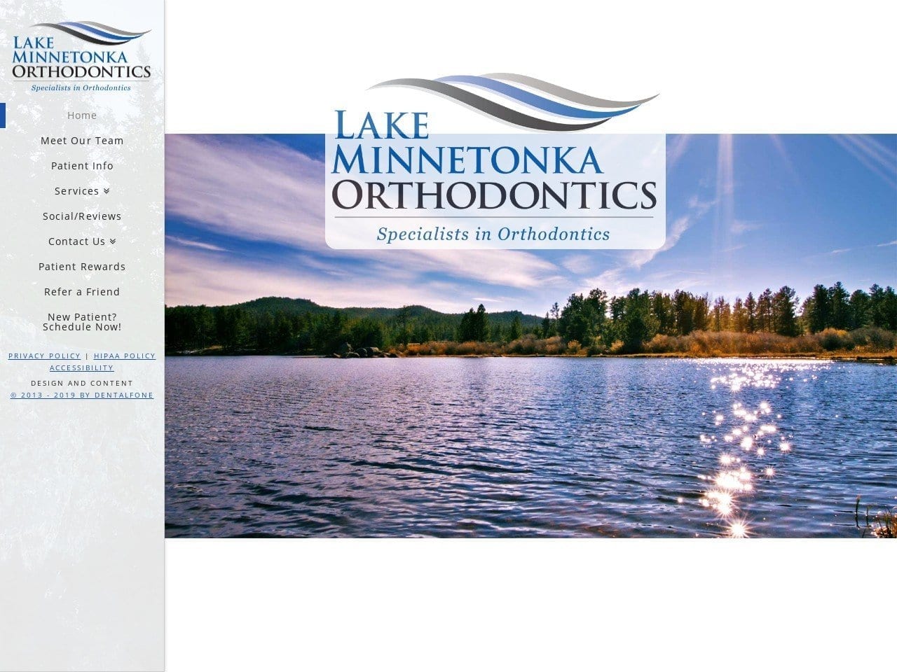 Lake Minnetonka Orthodontics Burckhard Jason R DDS Website Screenshot from lakeminnetonkaortho.com