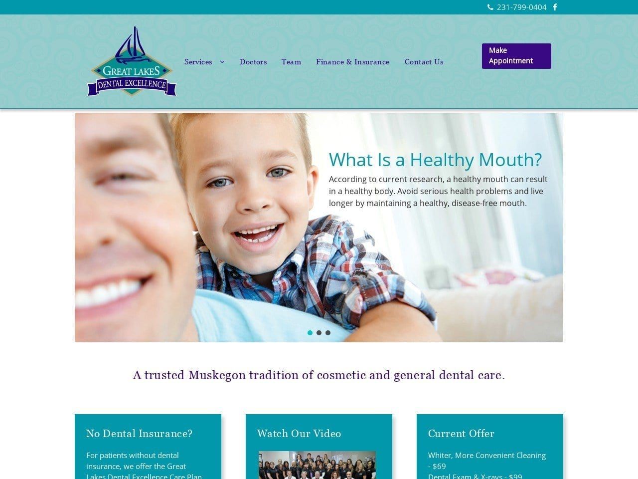 Lakes Dental Hegedus Theresa DDS Website Screenshot from lakesdental.com
