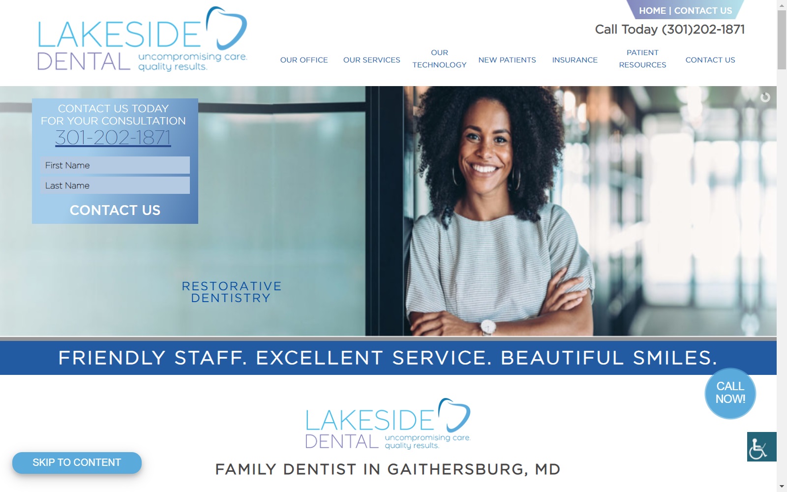 lakesidesmile.com screenshot