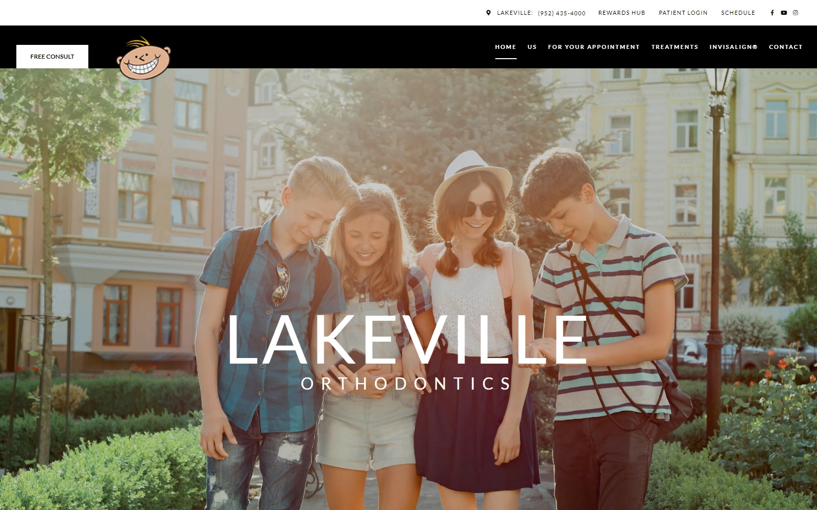 lakevilleorthodontics.com screenshot