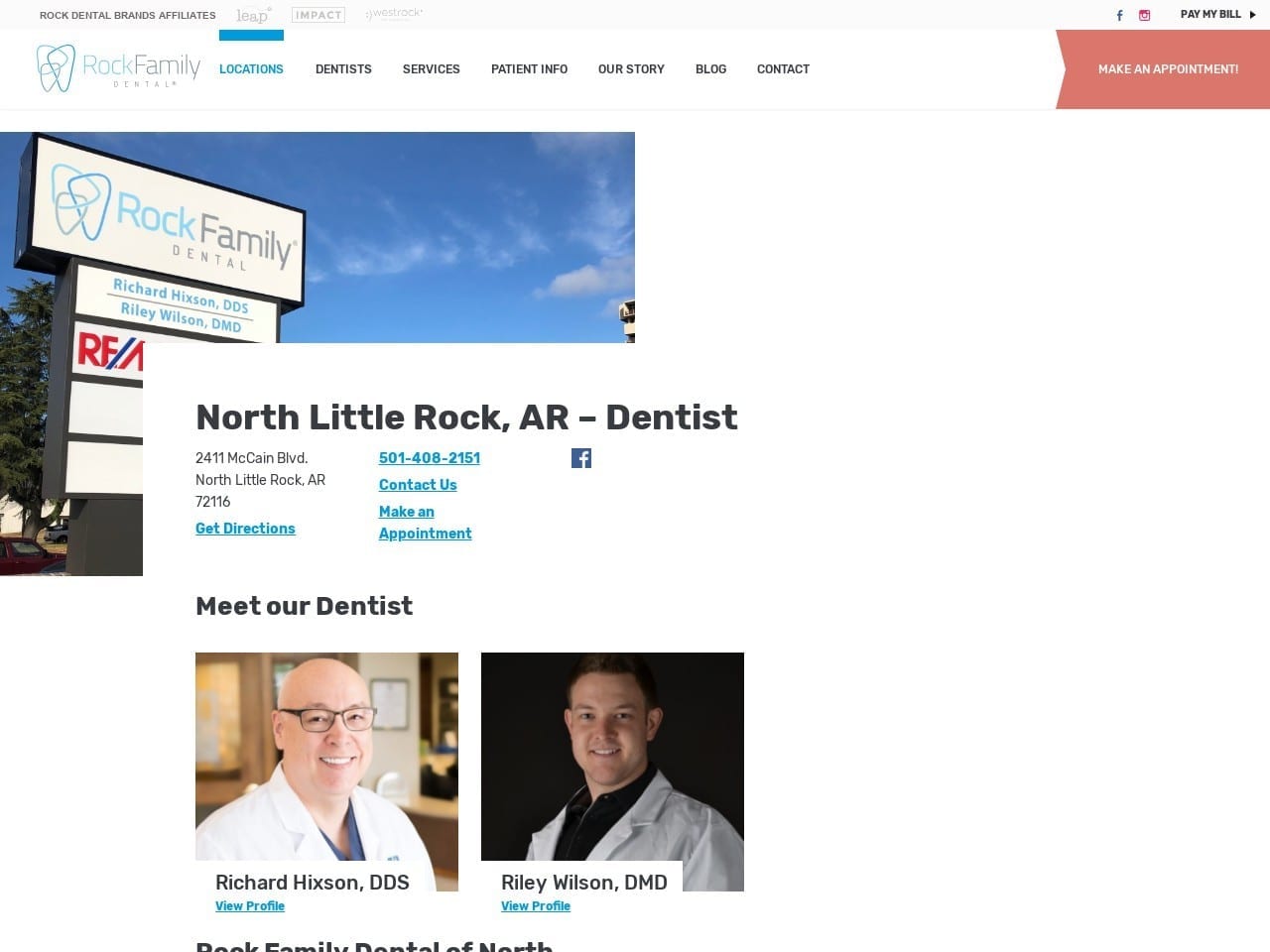 Lakewood Dental Care Website Screenshot from lakewooddentalcare.com