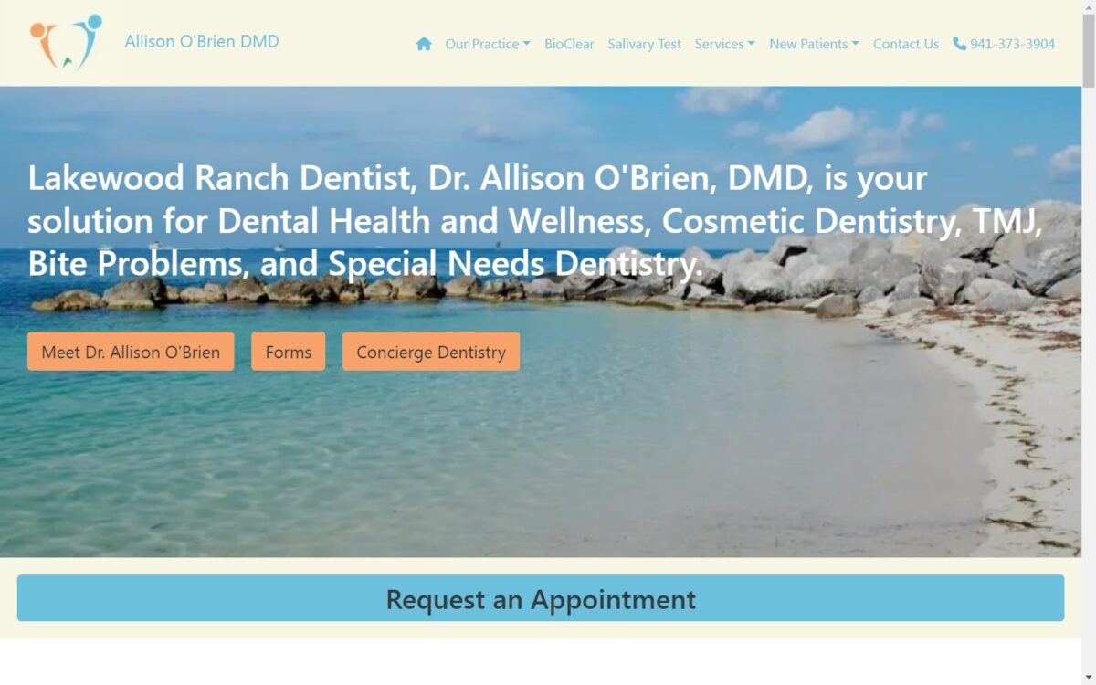 lakewoodranchdentalhealth.com screenshot