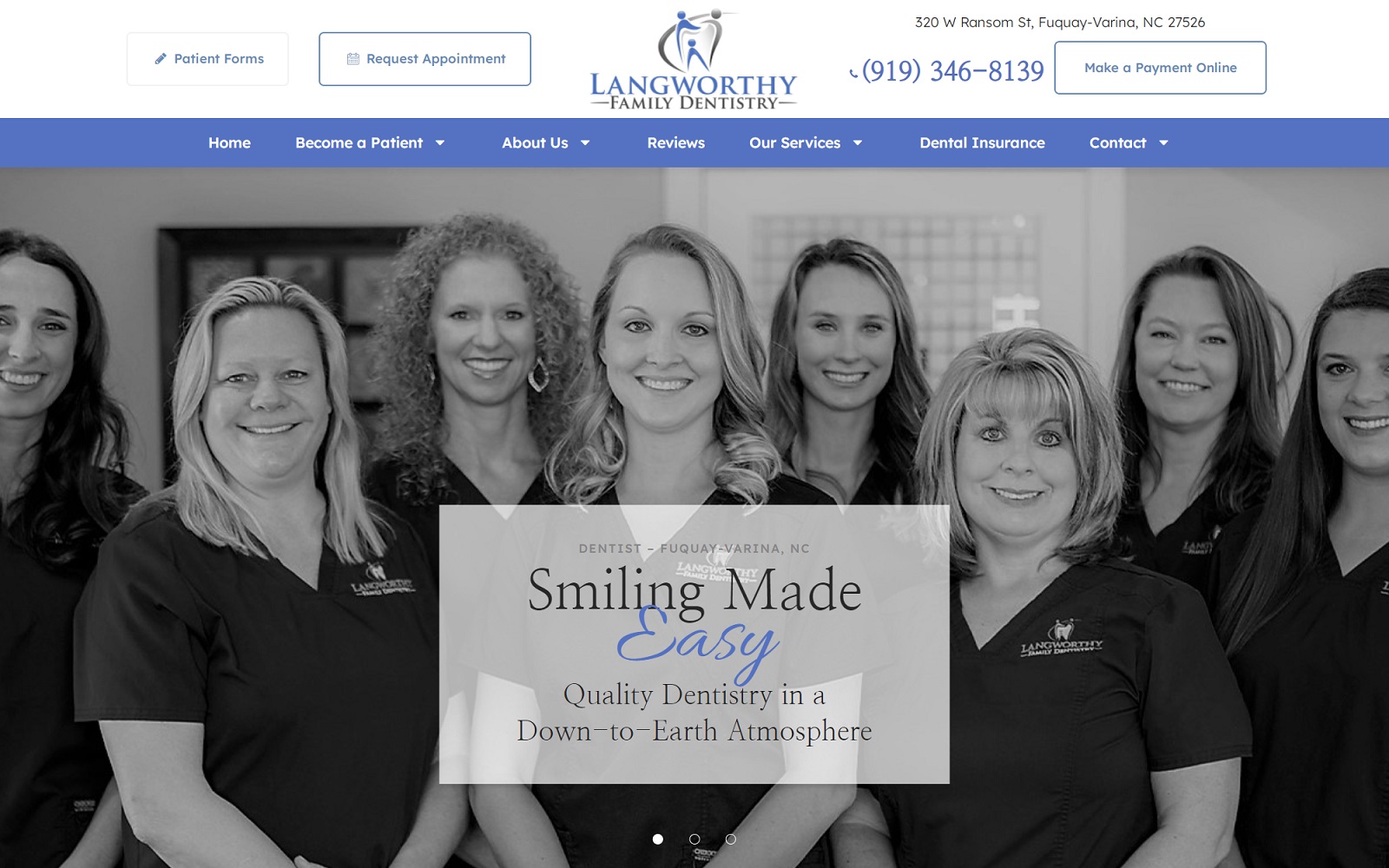 langworthyfamilydentistry.com screenshot