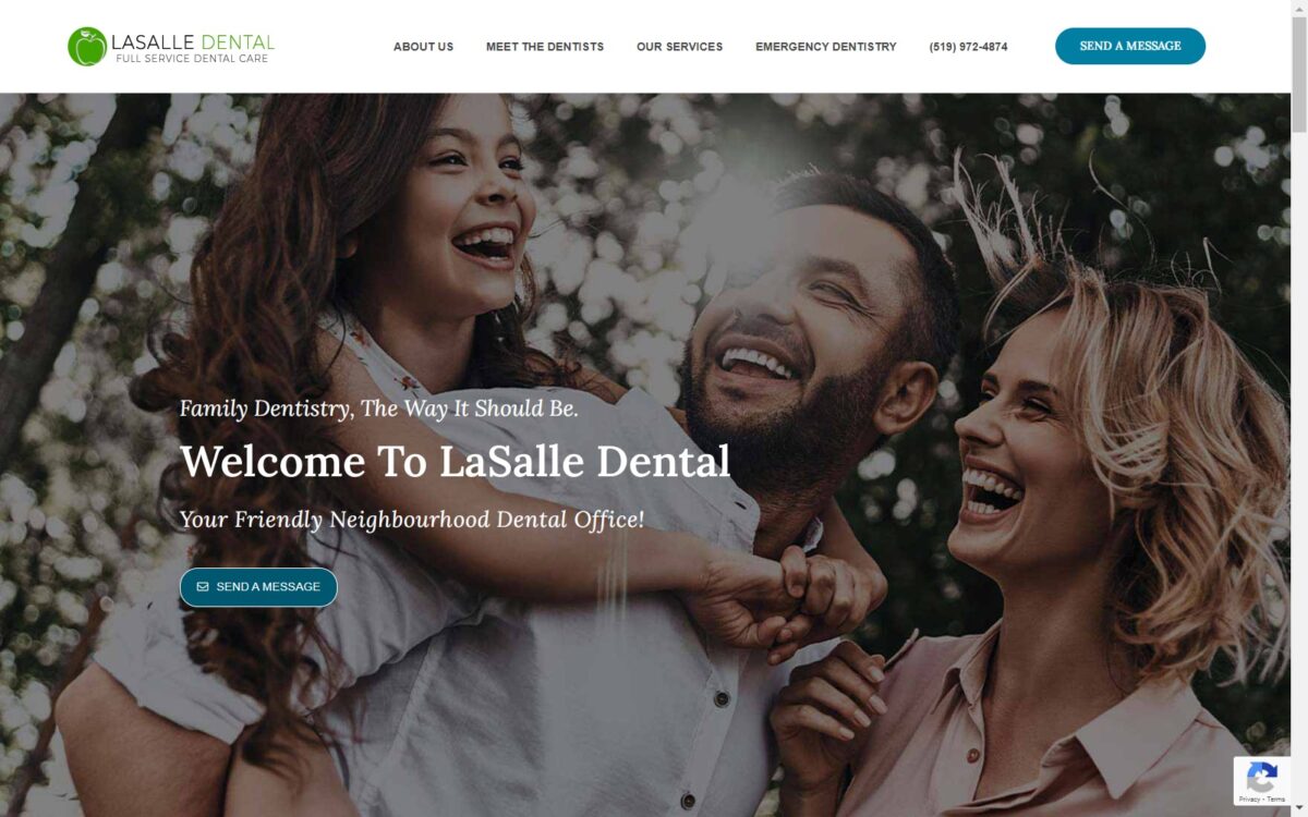 lasalledental.com screenshot