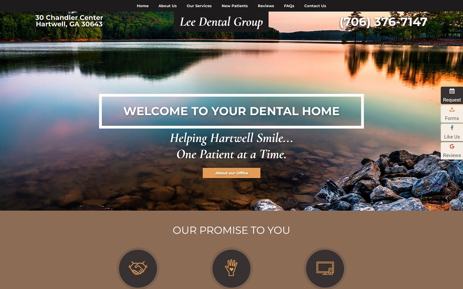 lee-dental-group.com screenshot