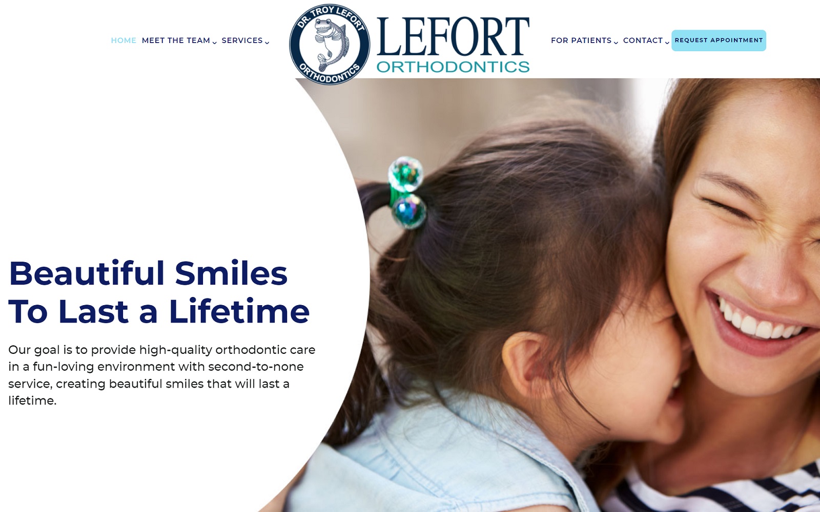 lefortortho.com screenshot