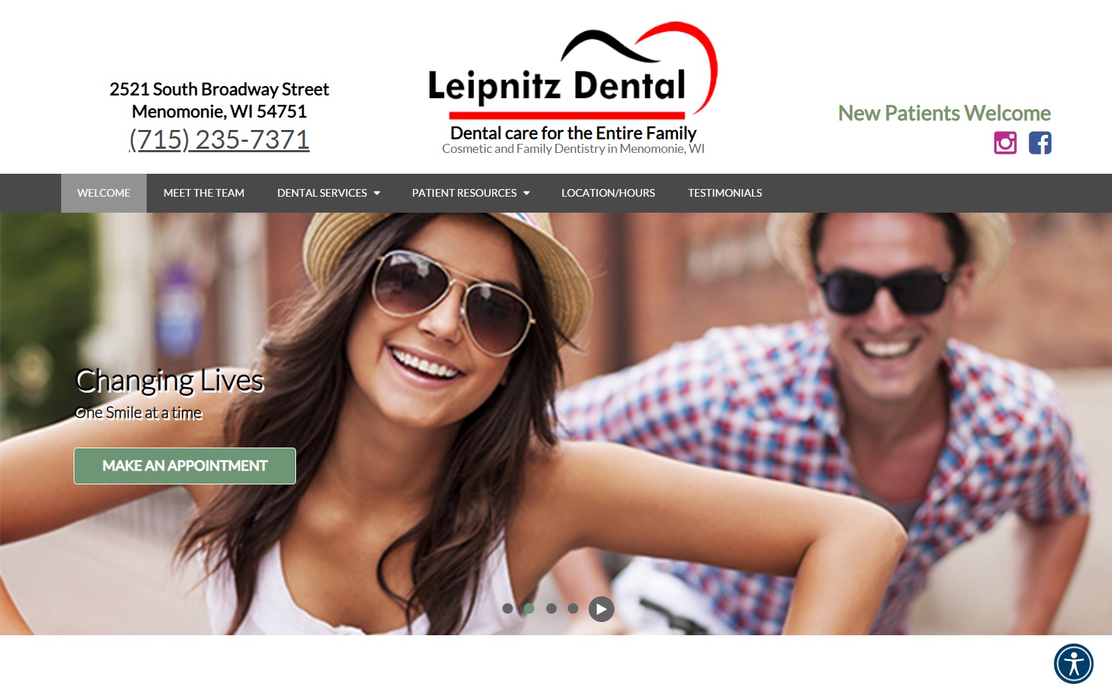 leipnitzdental.com screenshot