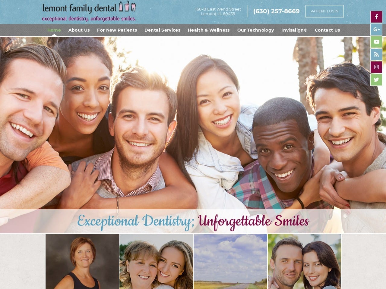 Dr. Jennifer L. Splitt DDS Website Screenshot from lemontfamilydental.com