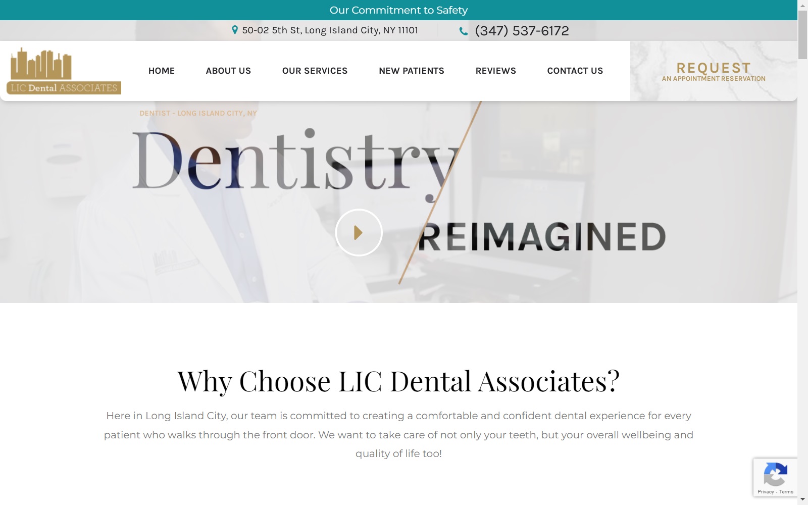 licdentalassociates.com screenshot