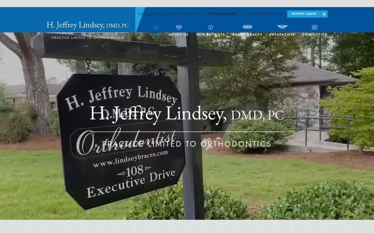 lindseybraces.com screenshot