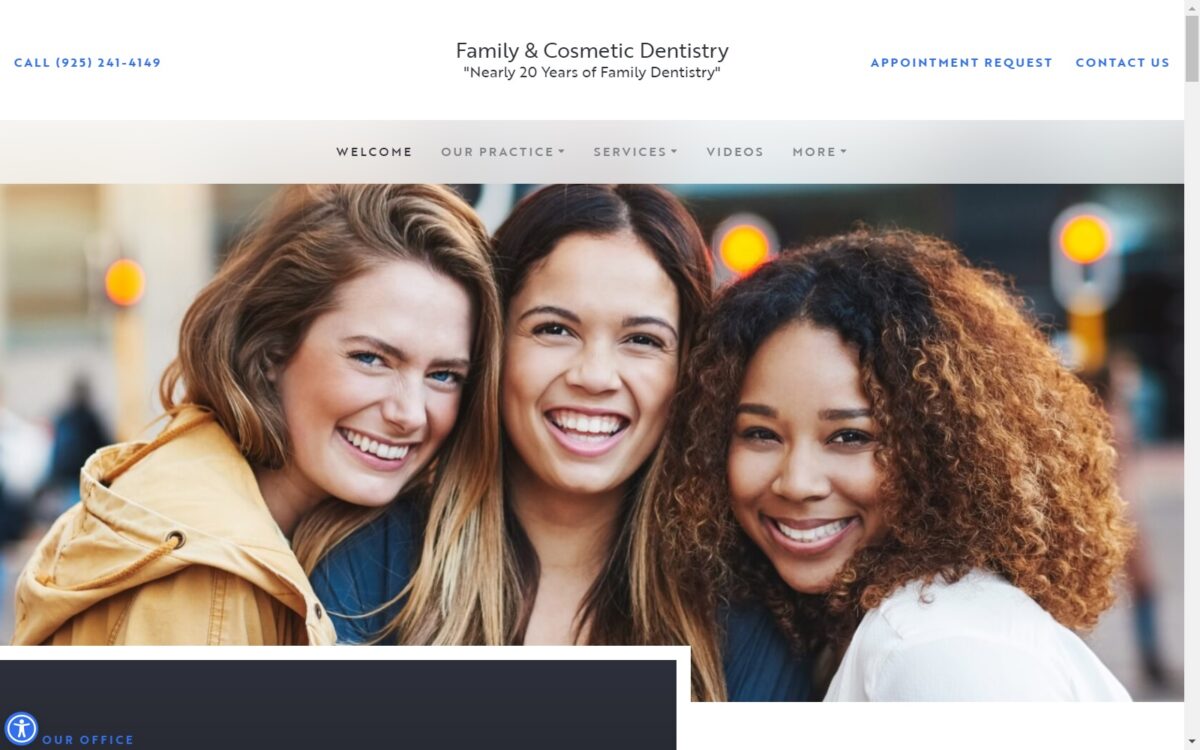 livermorefamilydentistry.com screenshot