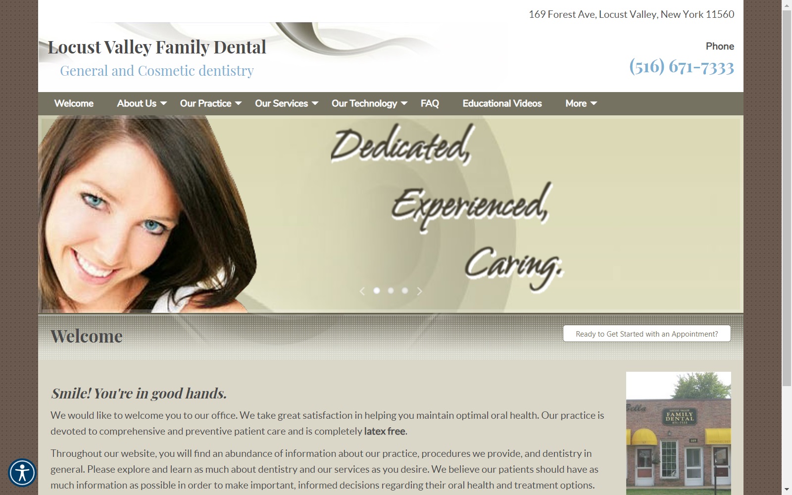 locustvalleyfamilydental.com screenshot