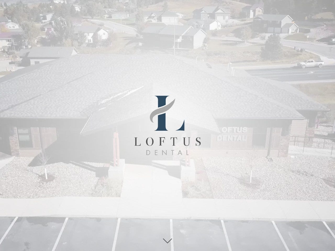 Loftus Dental Website Screenshot from loftusdental.com