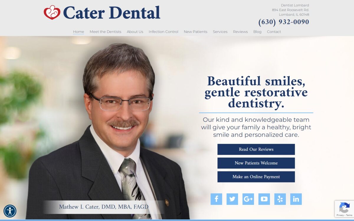 lombarddentistry.com screenshot