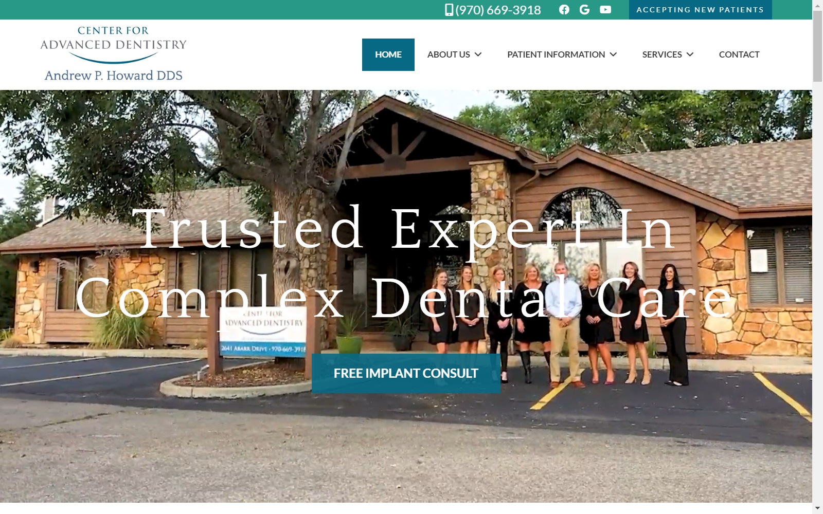 lovelanddentist.com screenshot