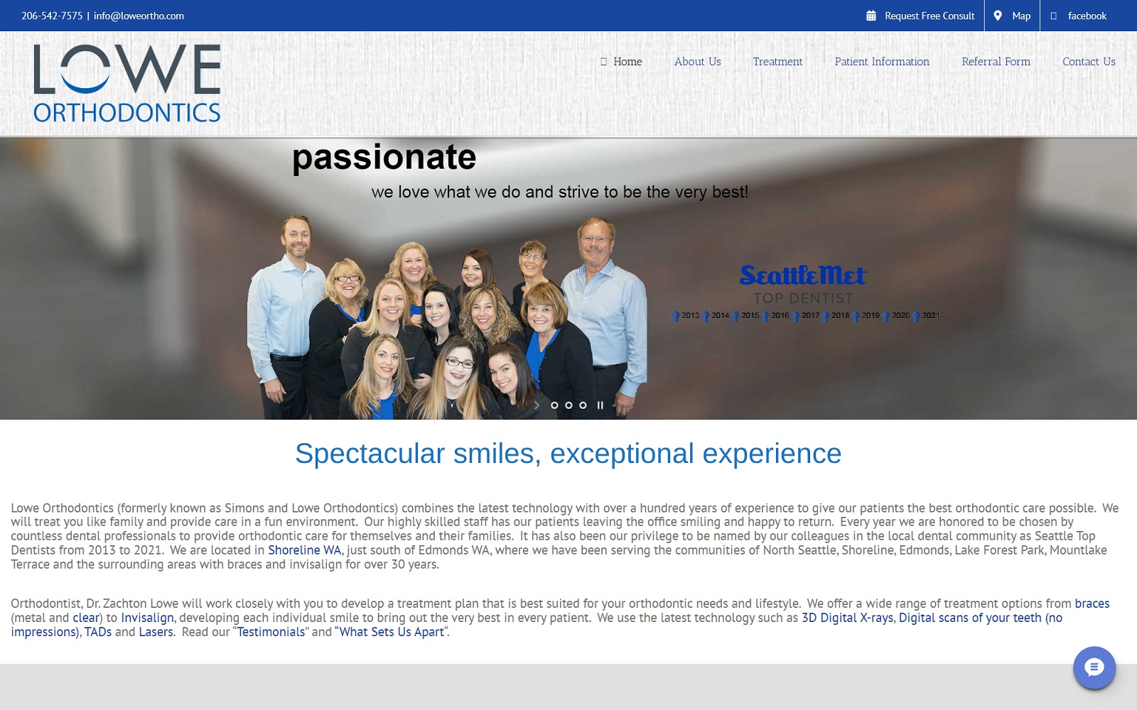 loweortho.com screenshot