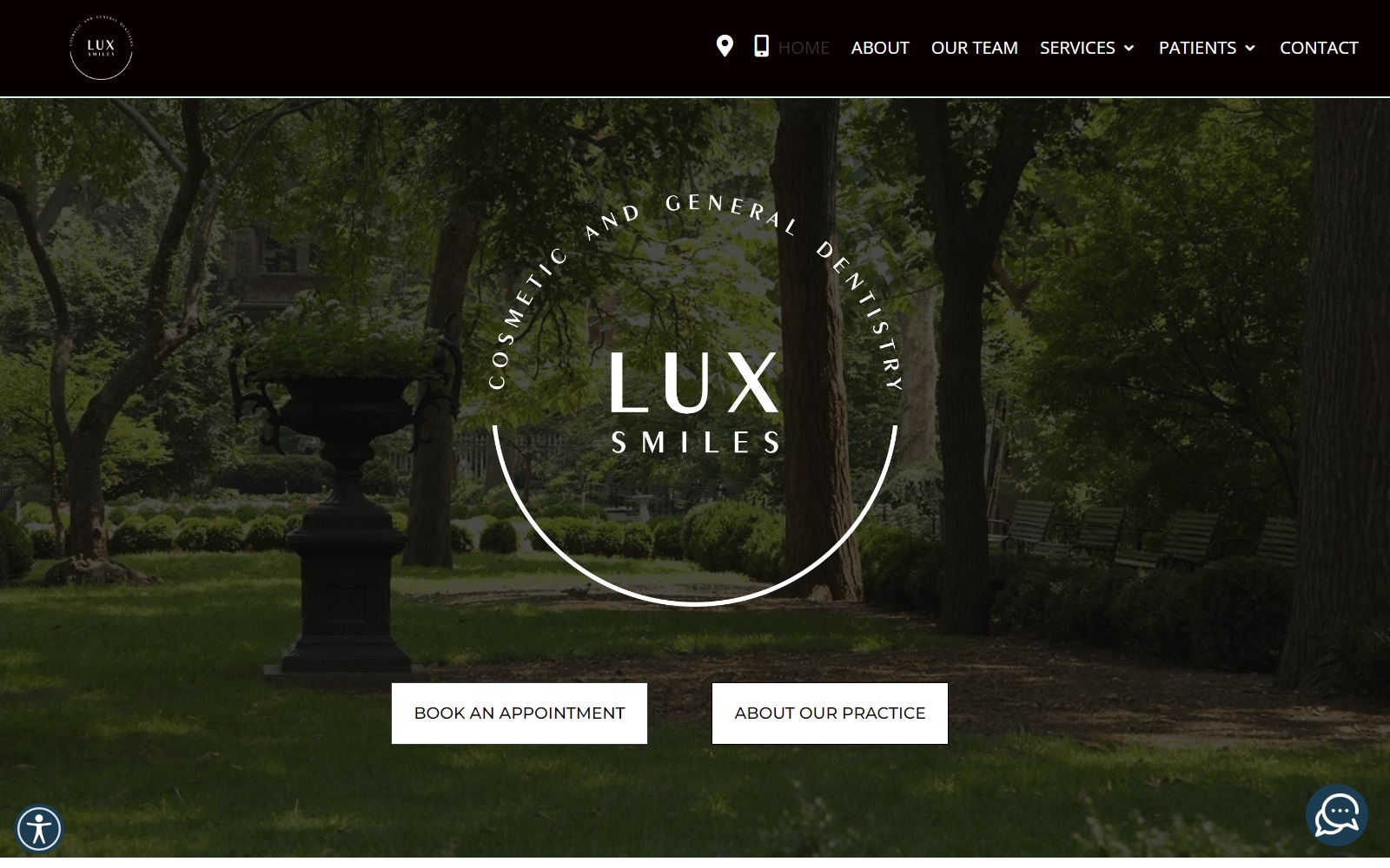 luxsmilesnyc.com screenshot