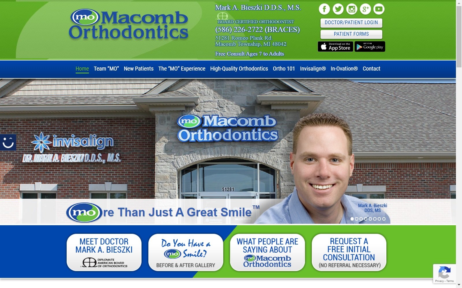 macomborthodontics.com screenshot