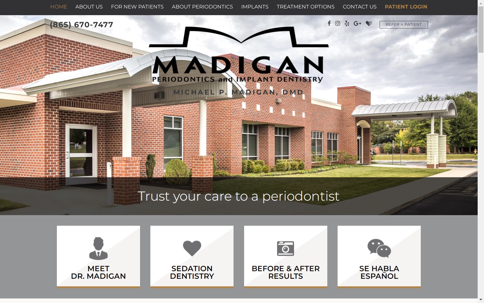 madiganperio.com screenshot