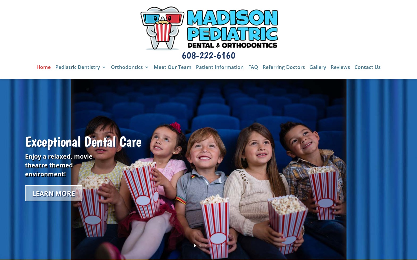 madisonpediatricdental.com screenshot