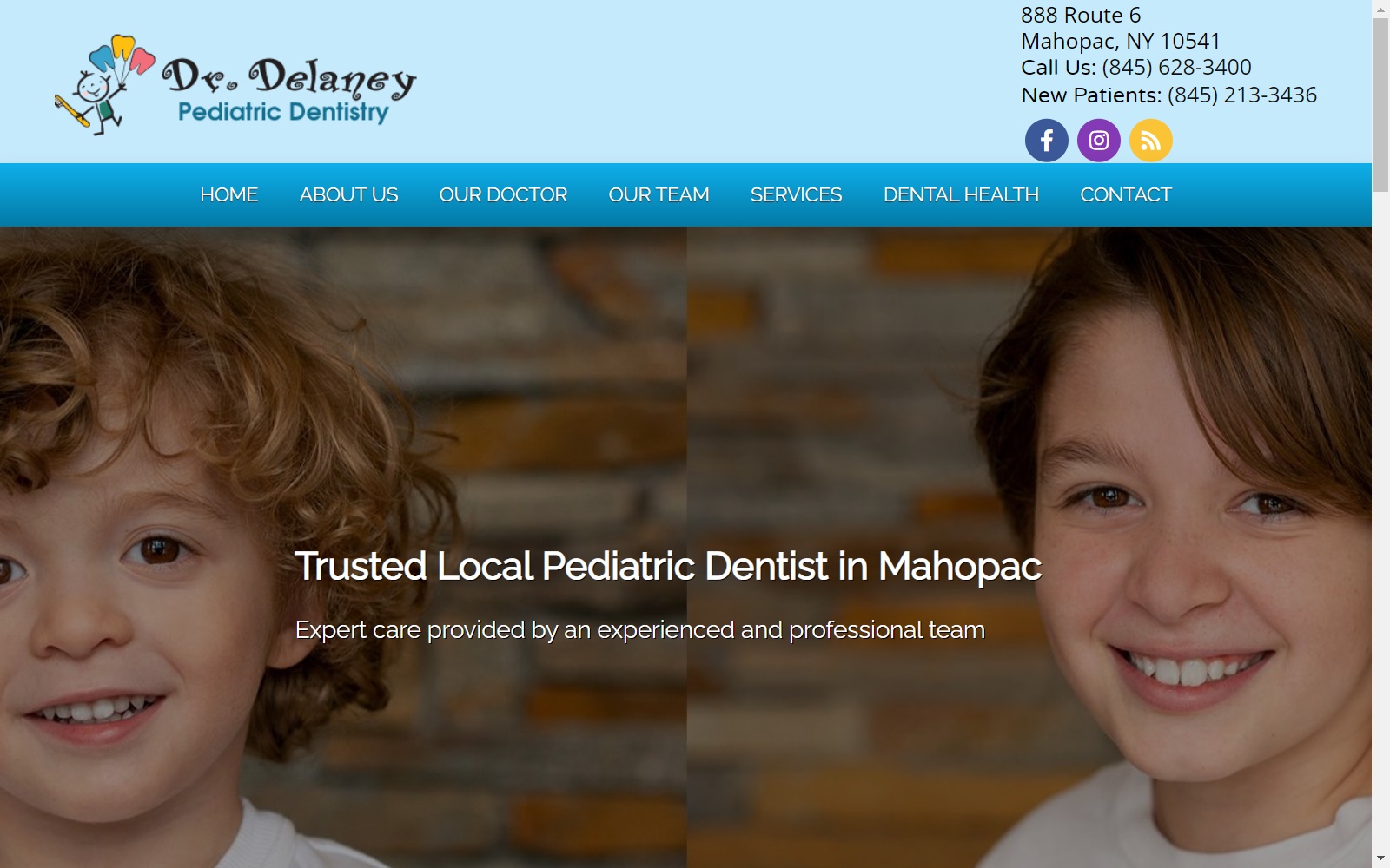 mahopacpediatricdentistry.com screenshot