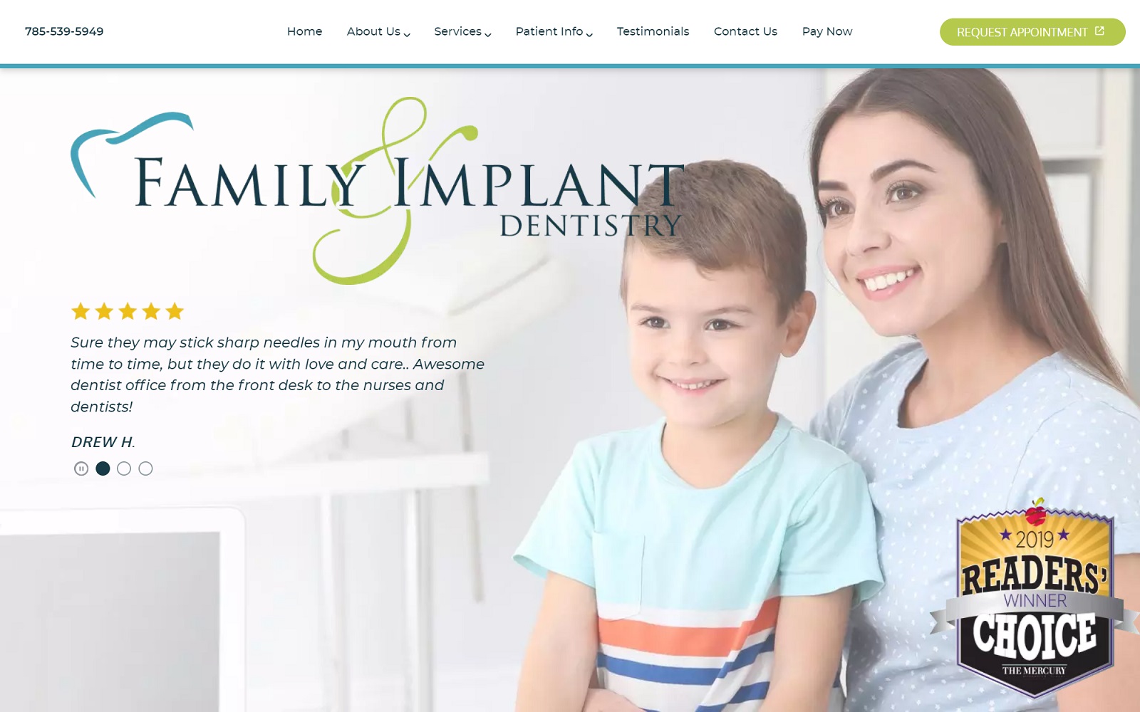 manhattanksdentist.com screenshot