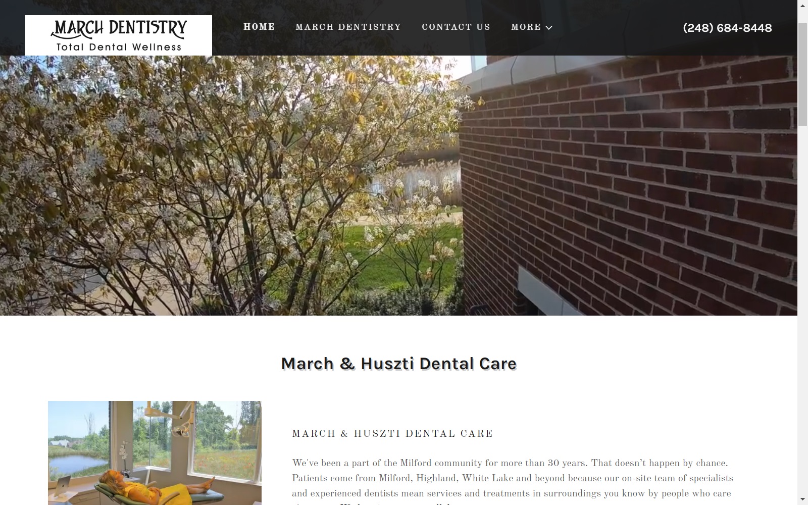 marchdentistry.net screenshot