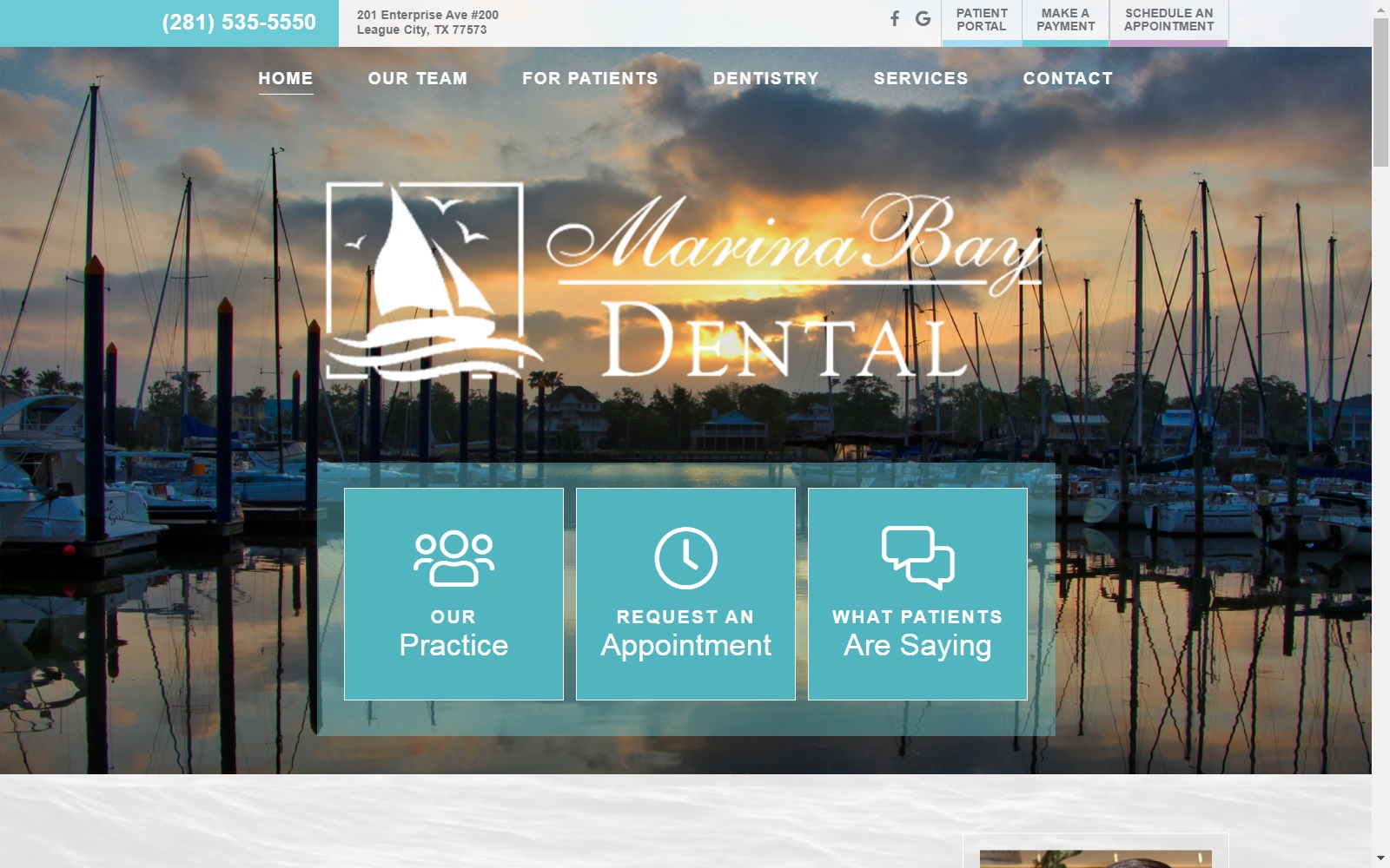 marinabaydds.com screenshot