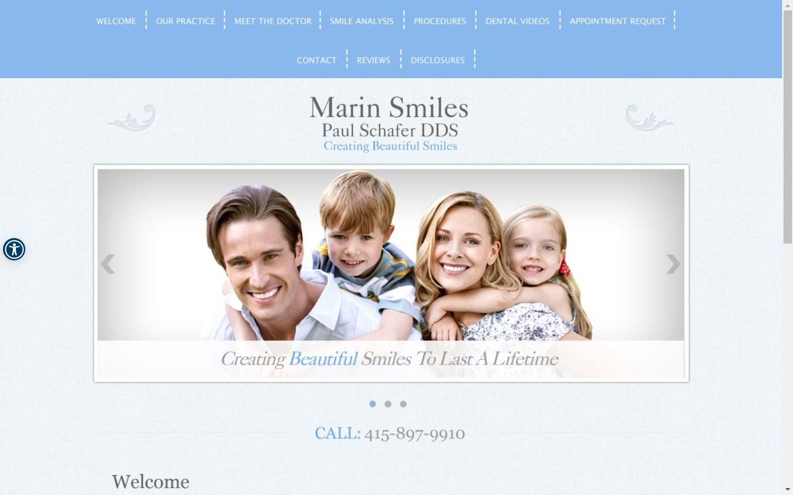 marinsmiles.com screenshot