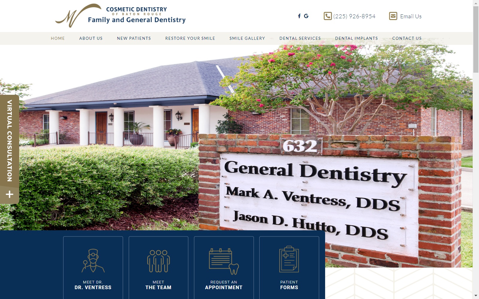 markventressdds.com screenshot