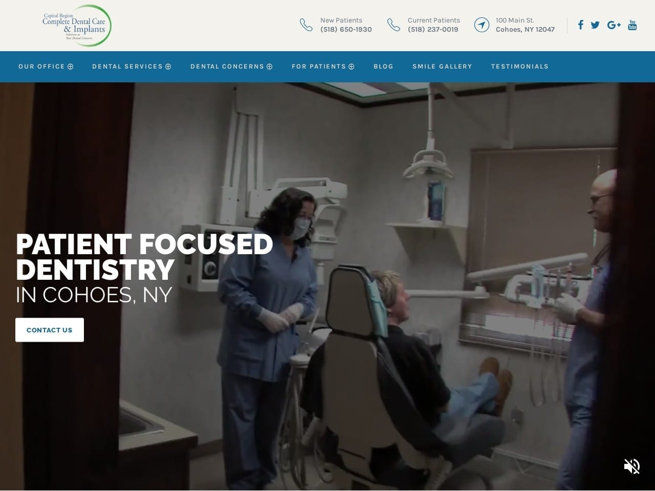 Complete Dental Care and Implants Website Screenshot from marradmd.com