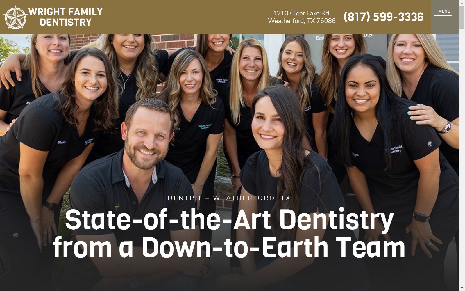 marshallwrightfamilydentistry.com screenshot