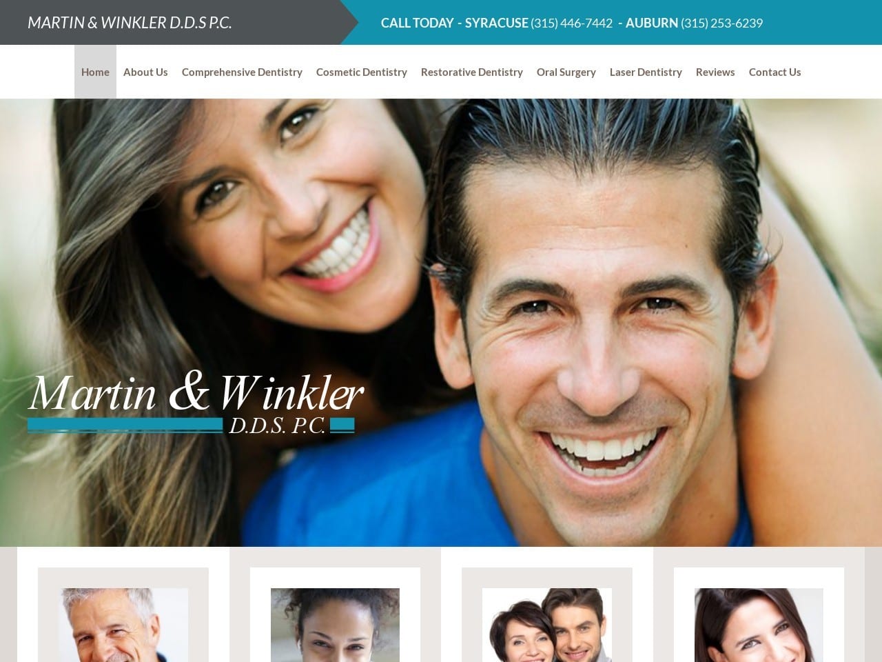 Martin & Winkler D.D.S. P.C. Website Screenshot from martinandwinklerdds.com