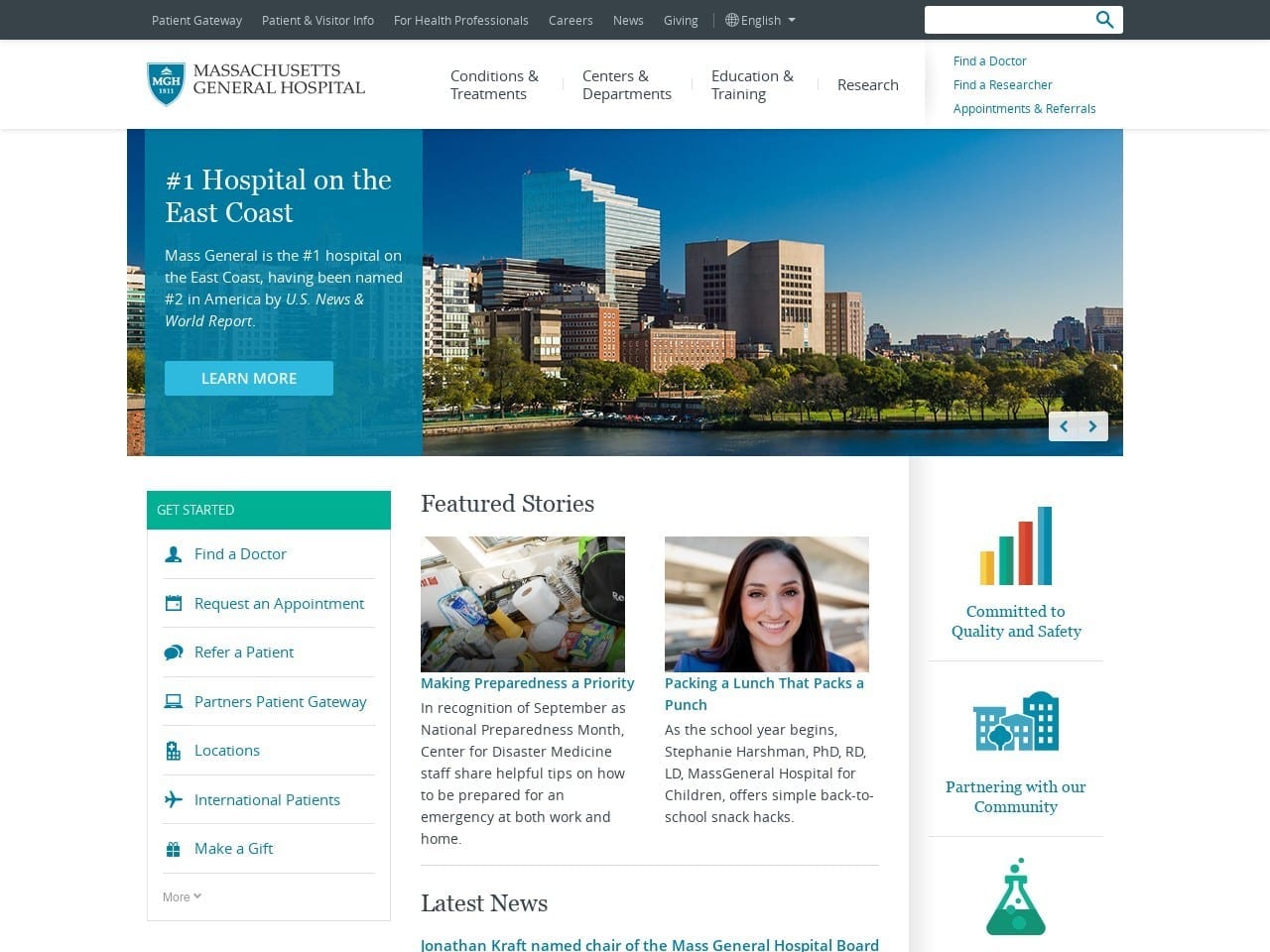 Massachusetts General Hospital Lahey Edward T DDS Website Screenshot from massgeneral.org