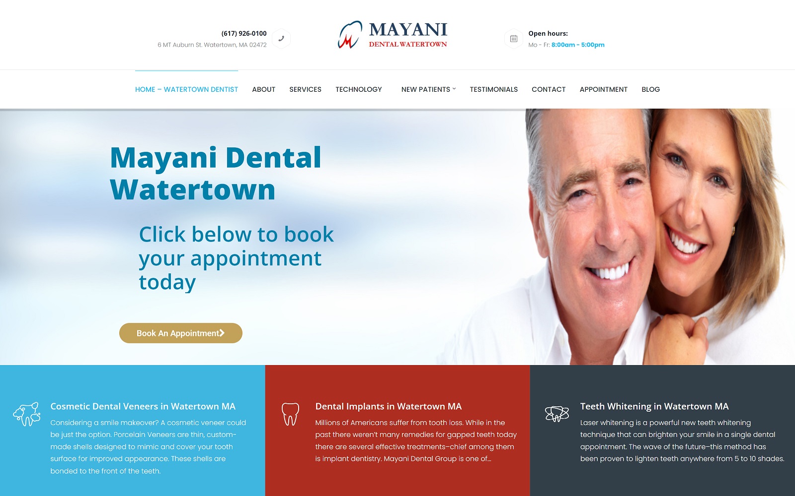 mayanidentalwatertown.com-screenshot