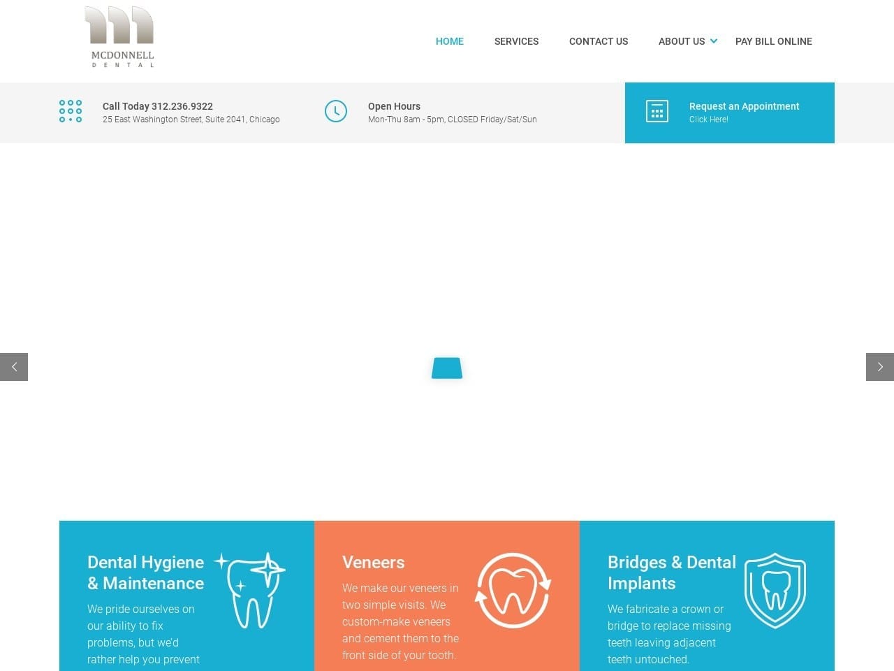 Potashnick Steven R DDS Website Screenshot from mcdonnelldental.com