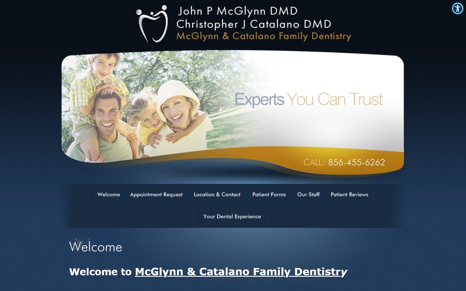 mcglynncatalanodentistry.com screenshot