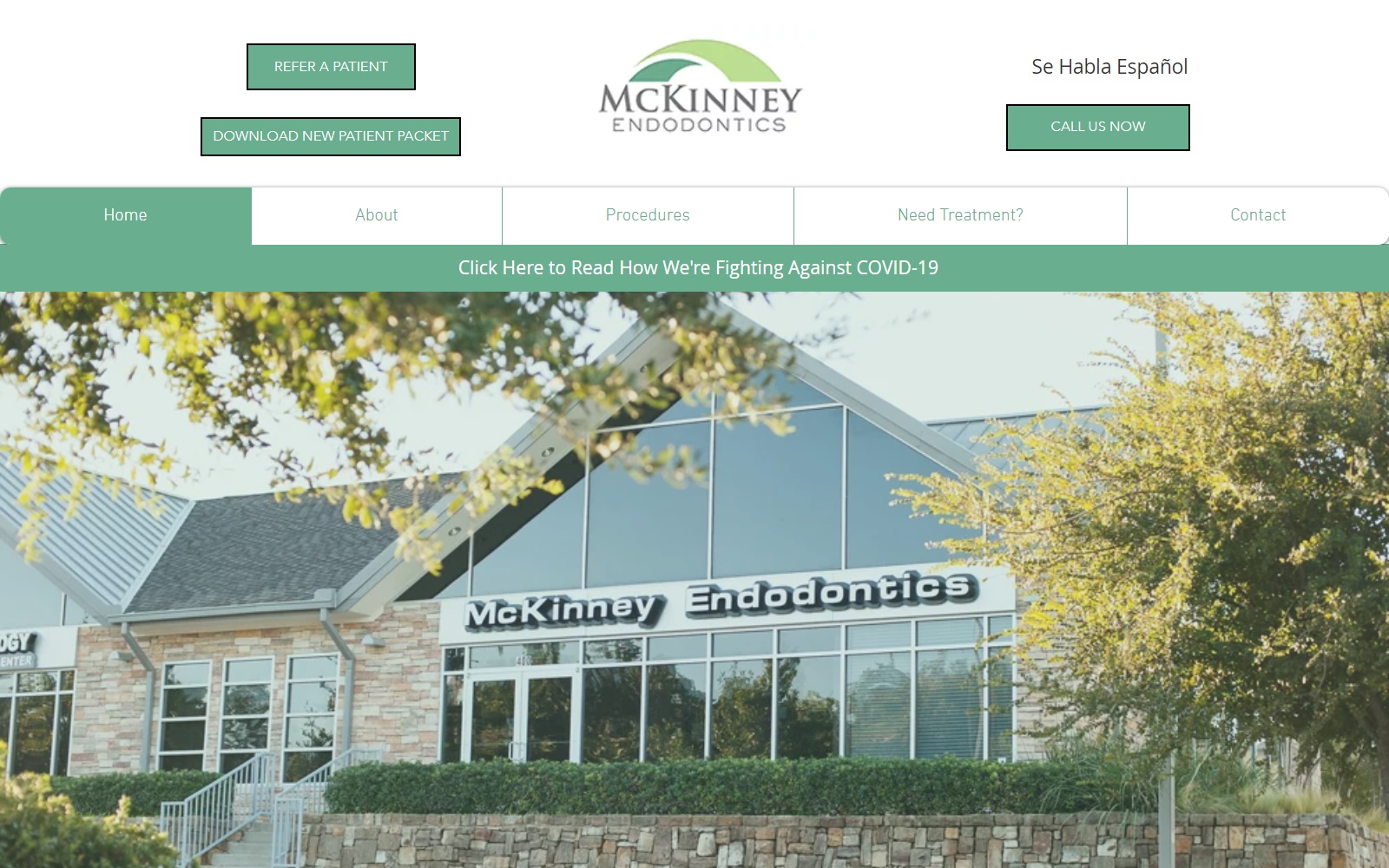 mckinneyendodontics.com screenshot