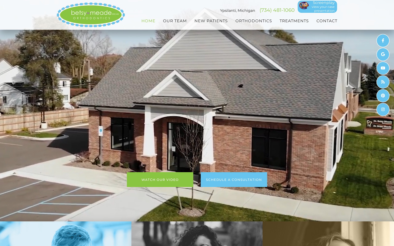 meadeorthodontics.com screenshot