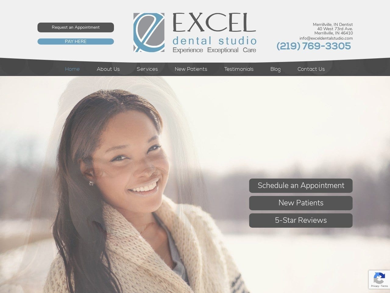 Bahl Manoj K DDS Website Screenshot from merrillvilledentist.com