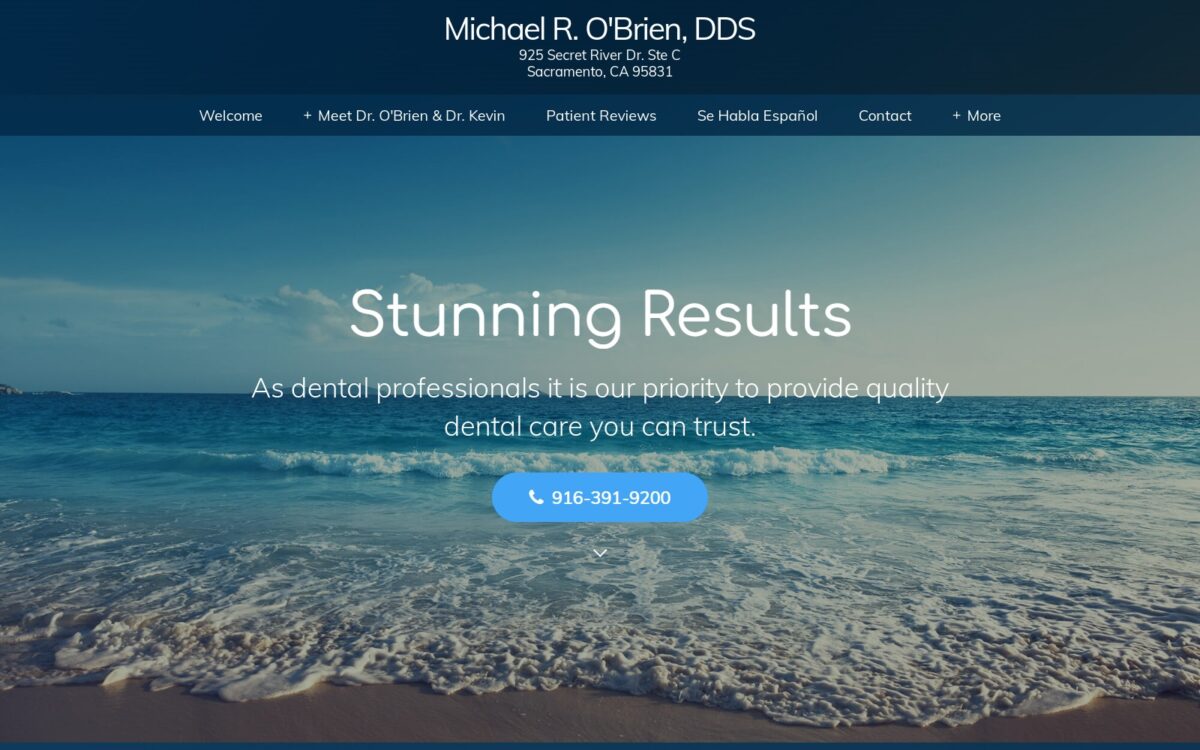 michaelobriendds.com screenshot