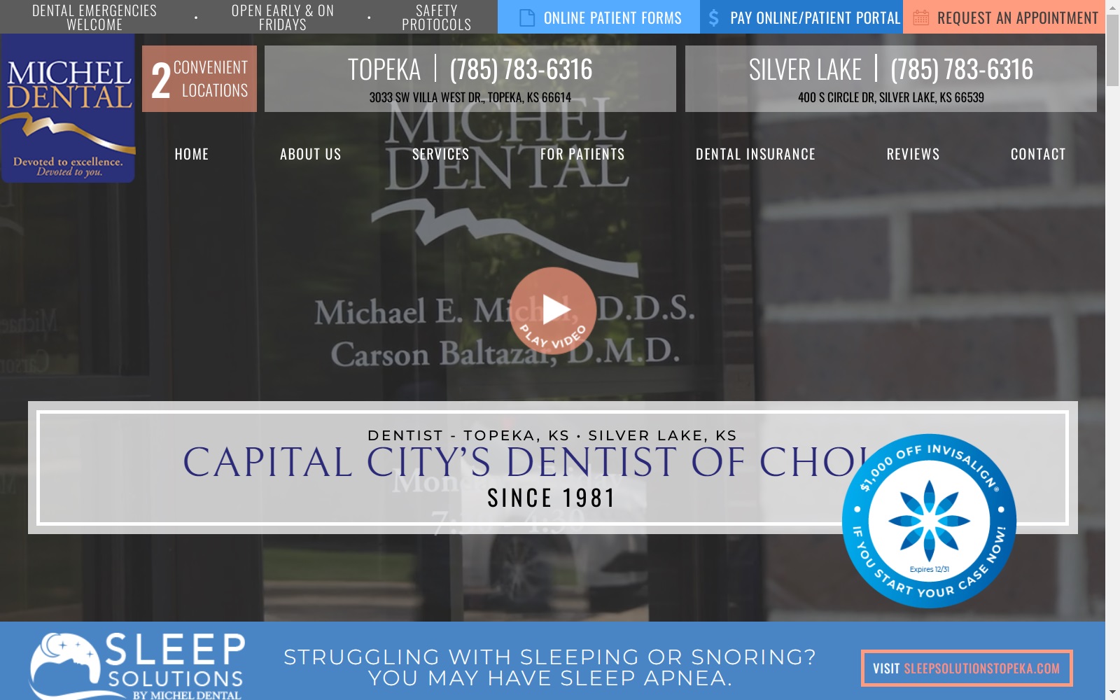 micheldental.com screenshot