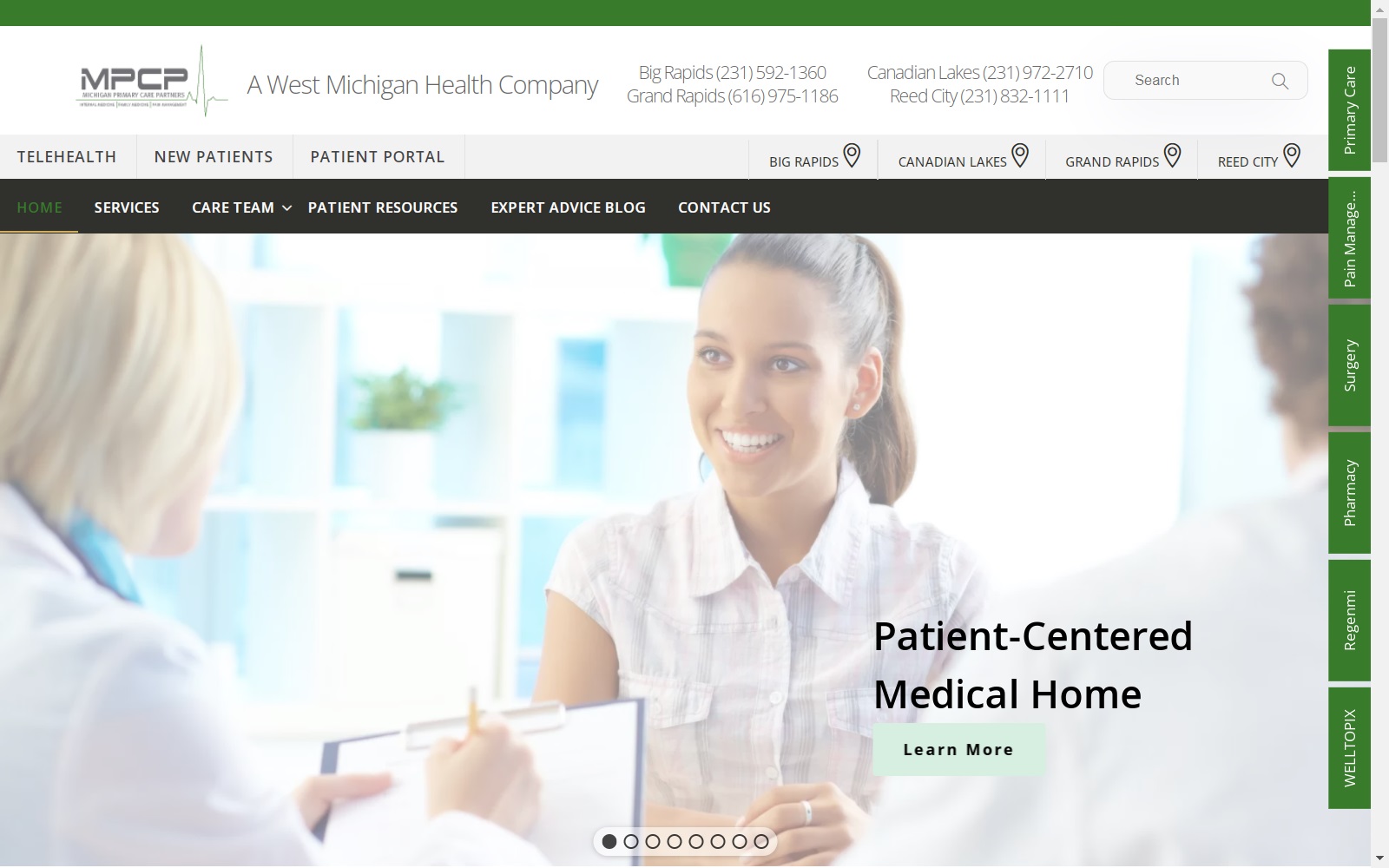 michiganprimarycarepartners.com screenshot