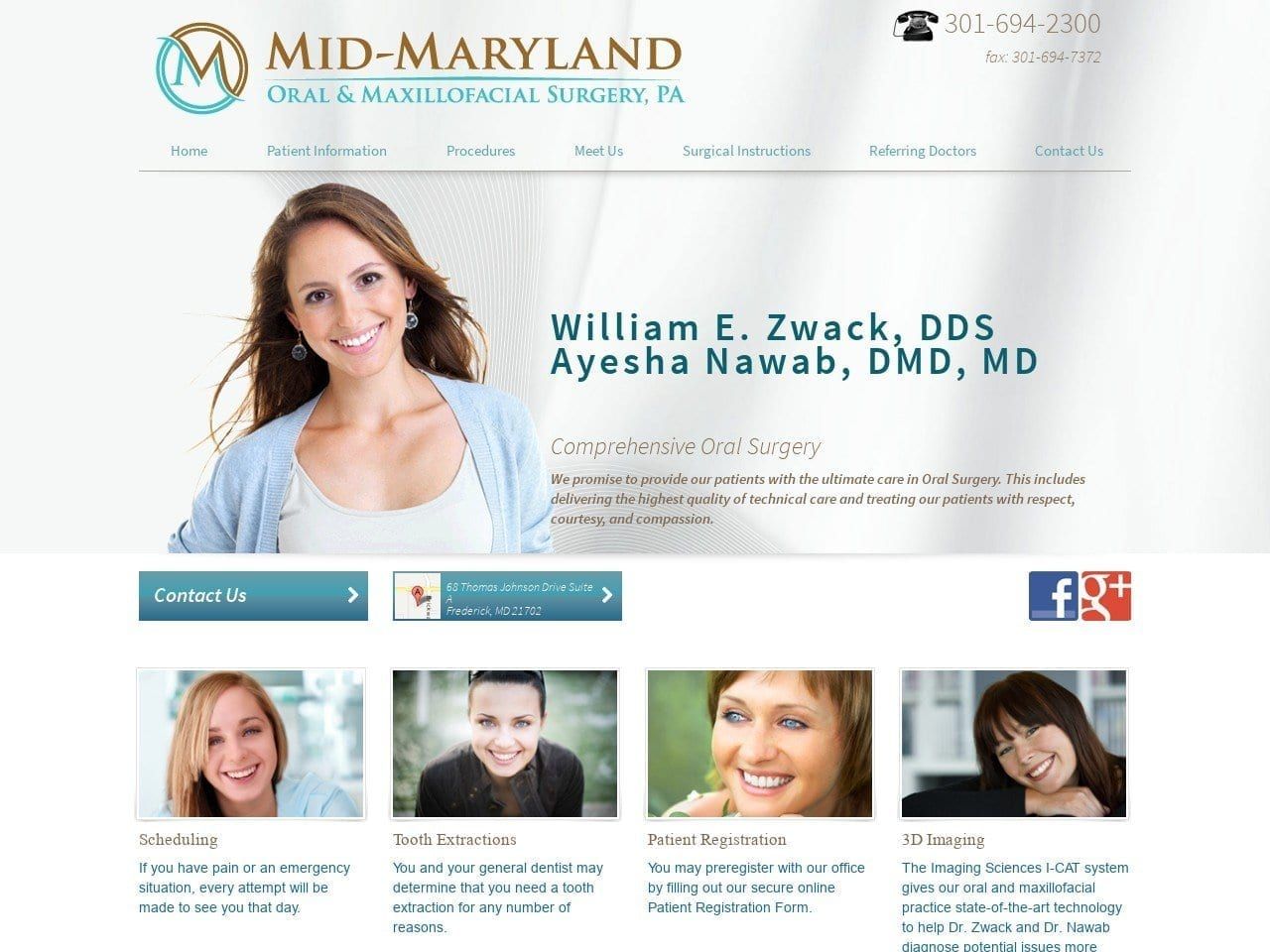 Mid Website Screenshot from midmaryland.com
