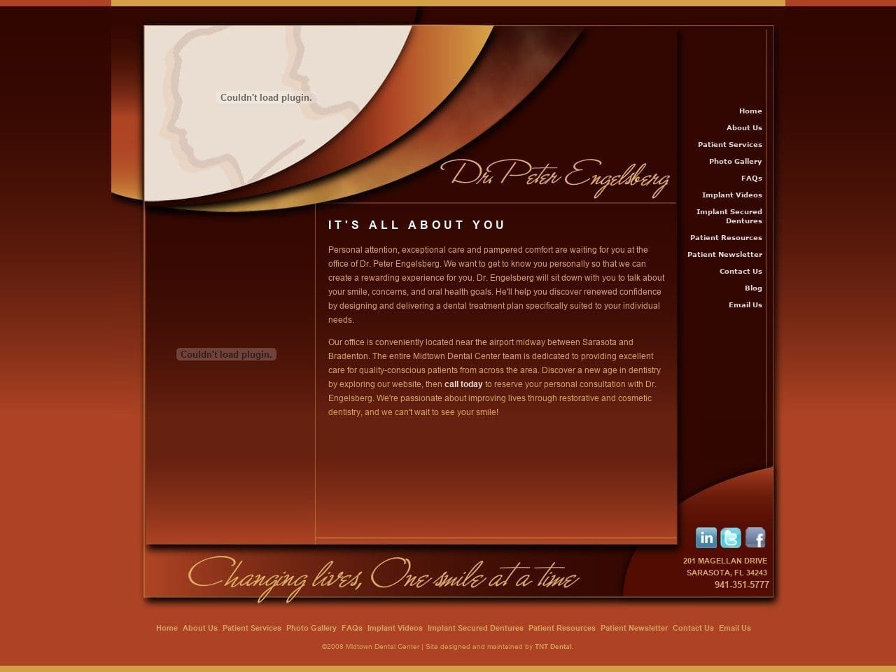 Midtown Dental Center Website Screenshot from midtowndentalcenter.com