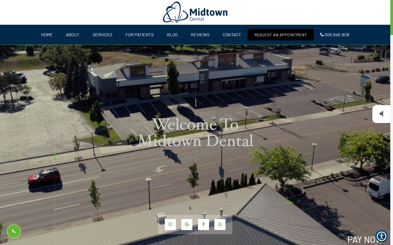 midtowndentalclinic.com screenshot