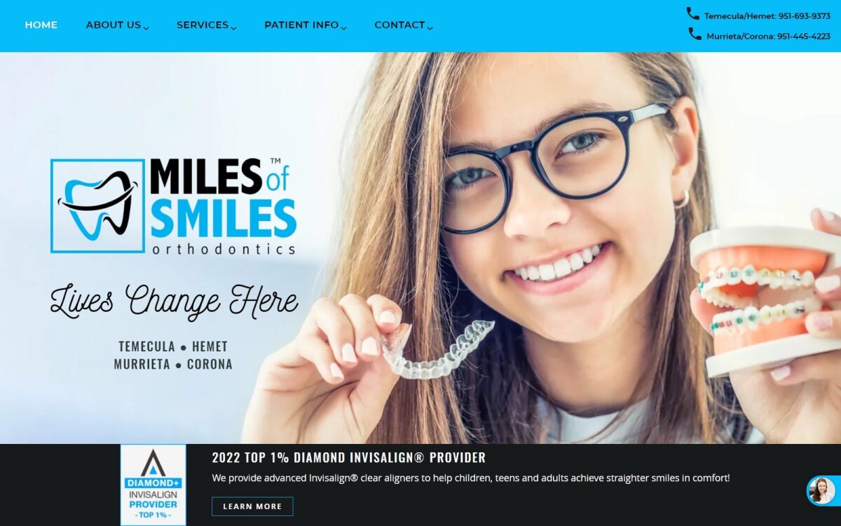 milesofsmiles.net screenshot