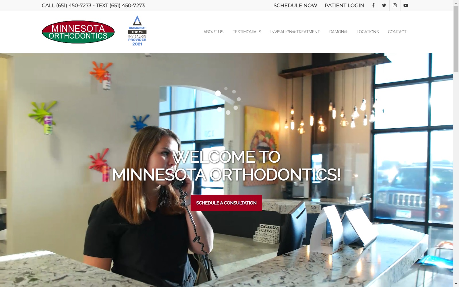 minnesotaorthodontics.com screenshot