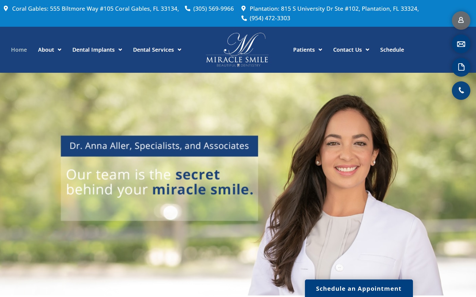 miracle-smile.com screenshot