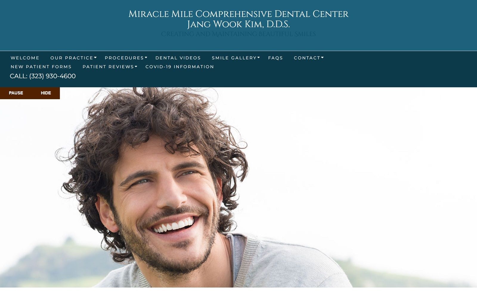 miraclemiledentalcenter.com screenshot
